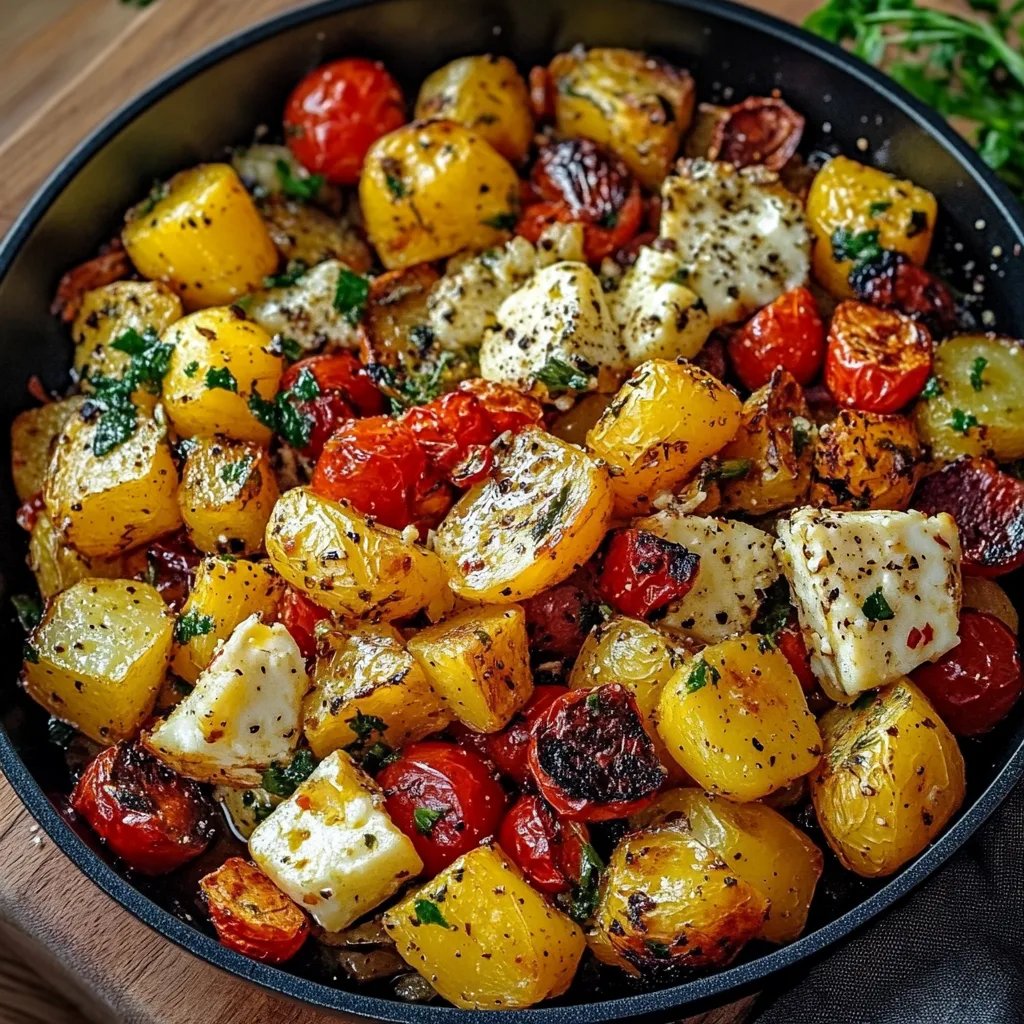 Feta Kartoffeln Ofengemüse