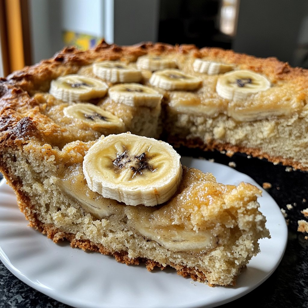 Bananenkuchen als gesunder Snack