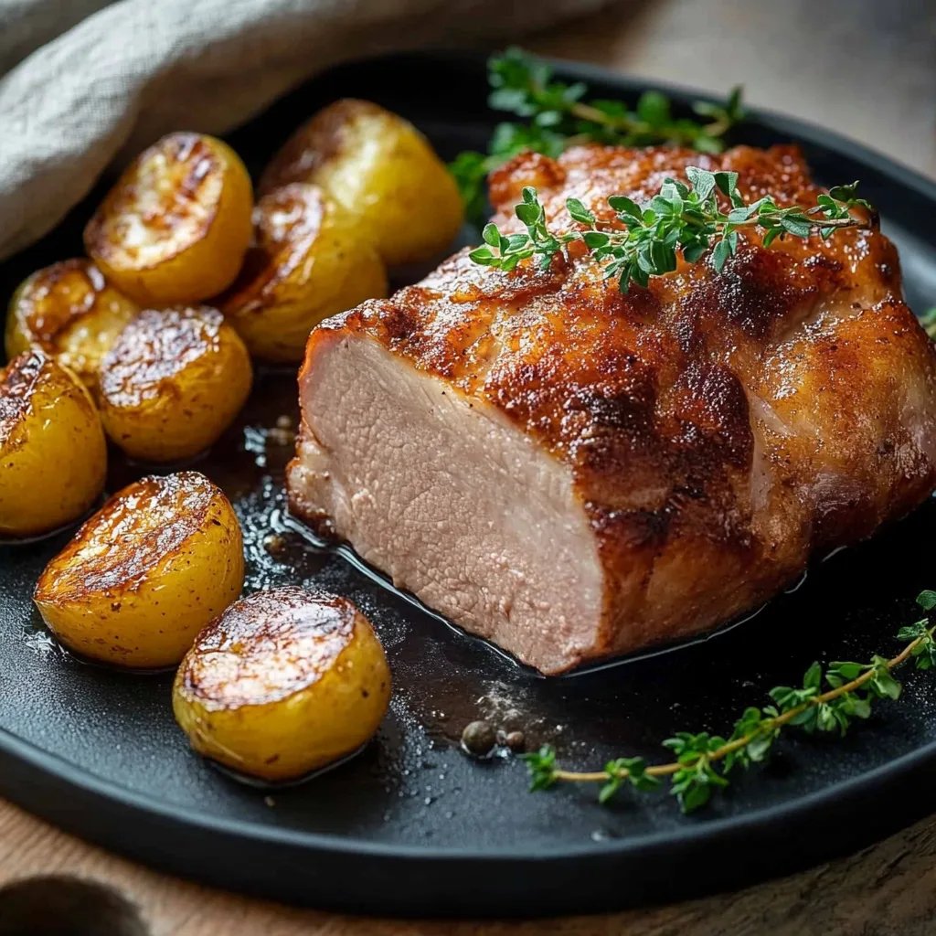 Schweinebraten - saftig und zart