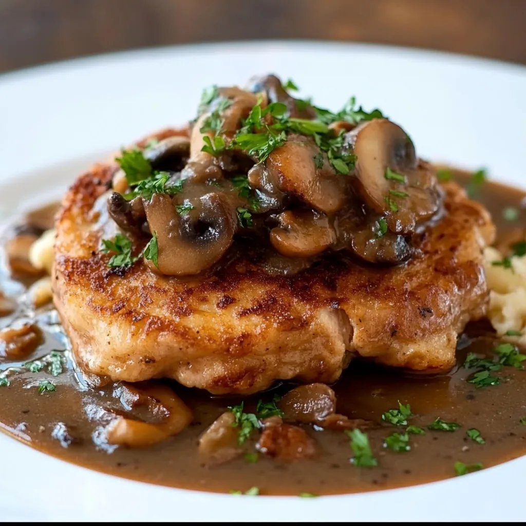 Jägerschnitzel (Schnitzel mit Mushroom Gravy)