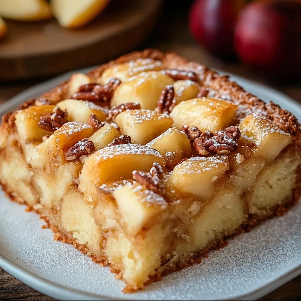 Apfelkuchen vom Blech