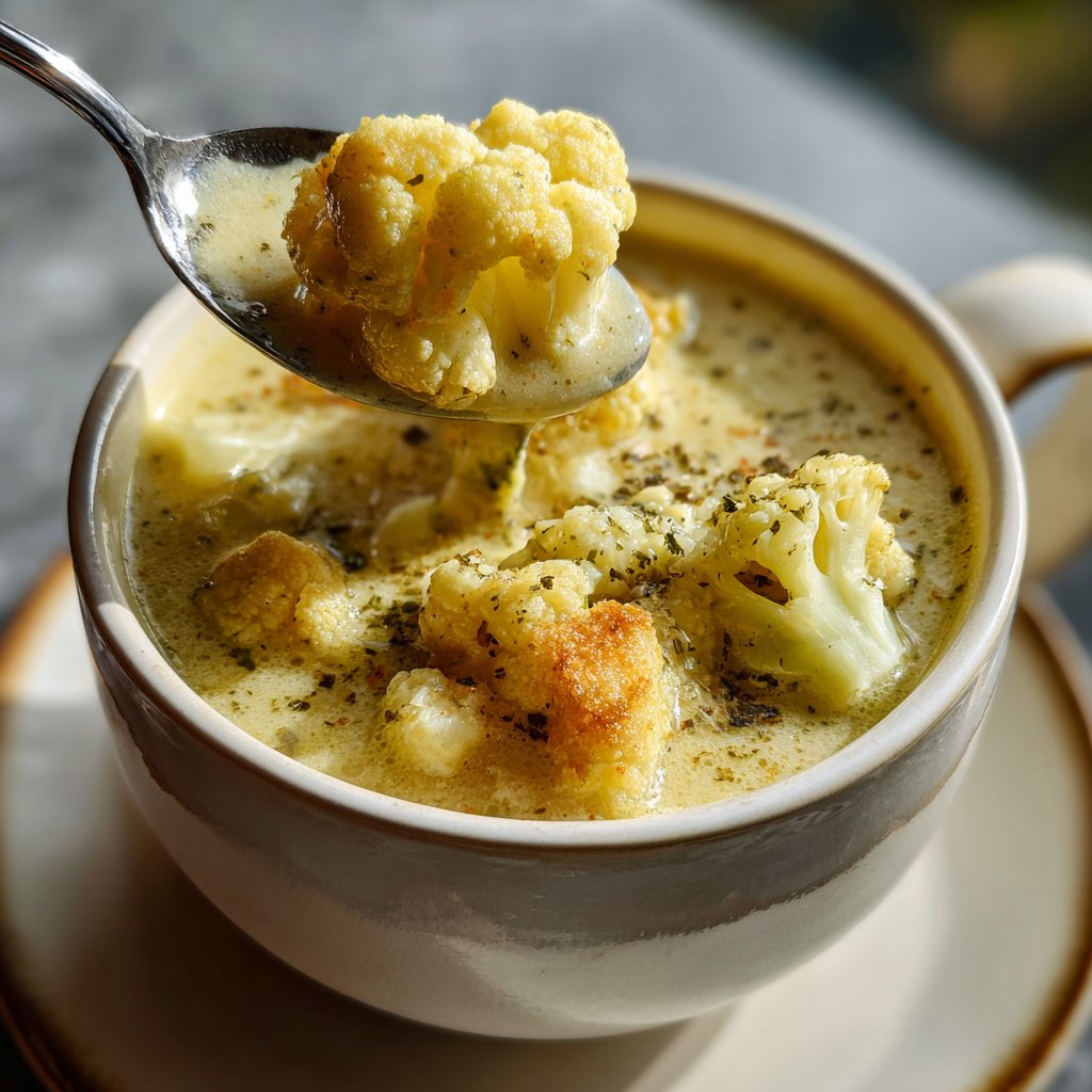 Blumenkohlsuppe klassisch