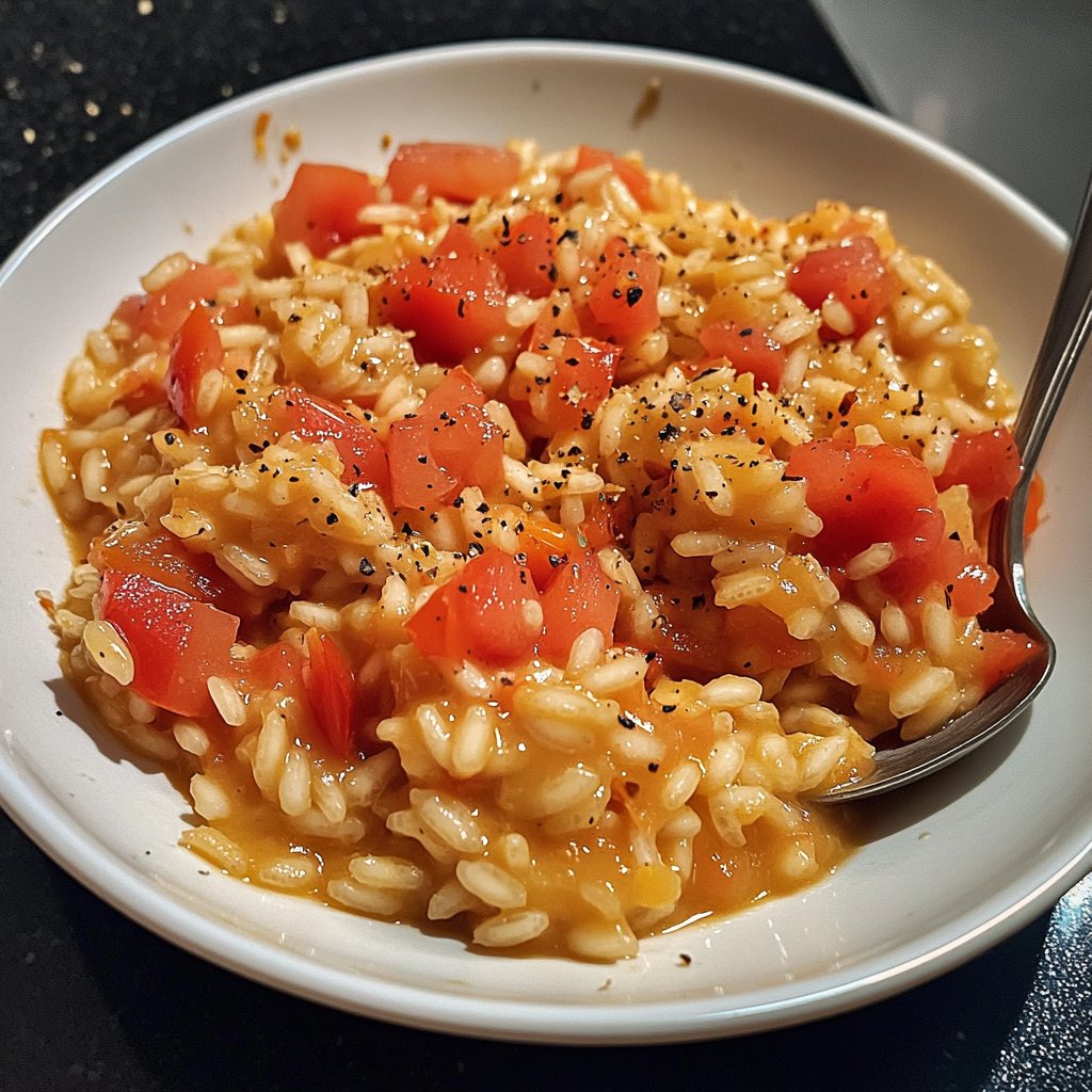Risotto mit Tomaten
