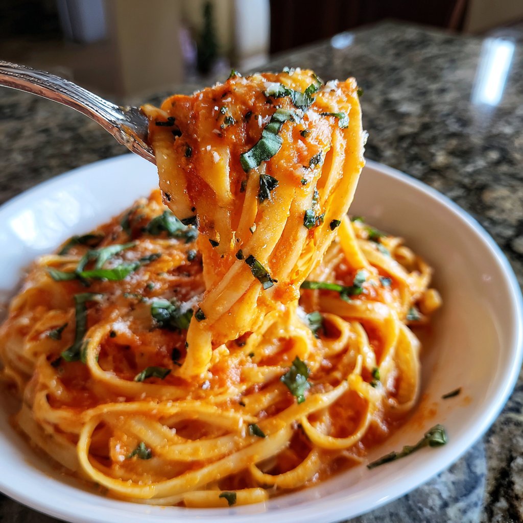 Abendessen mit Pasta