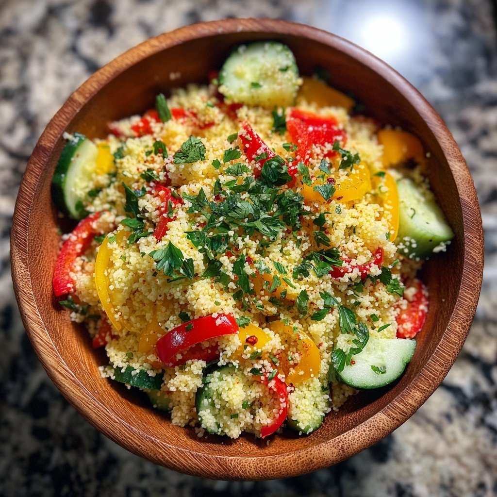 Couscous Salat Zum Grillen Mit Gurke