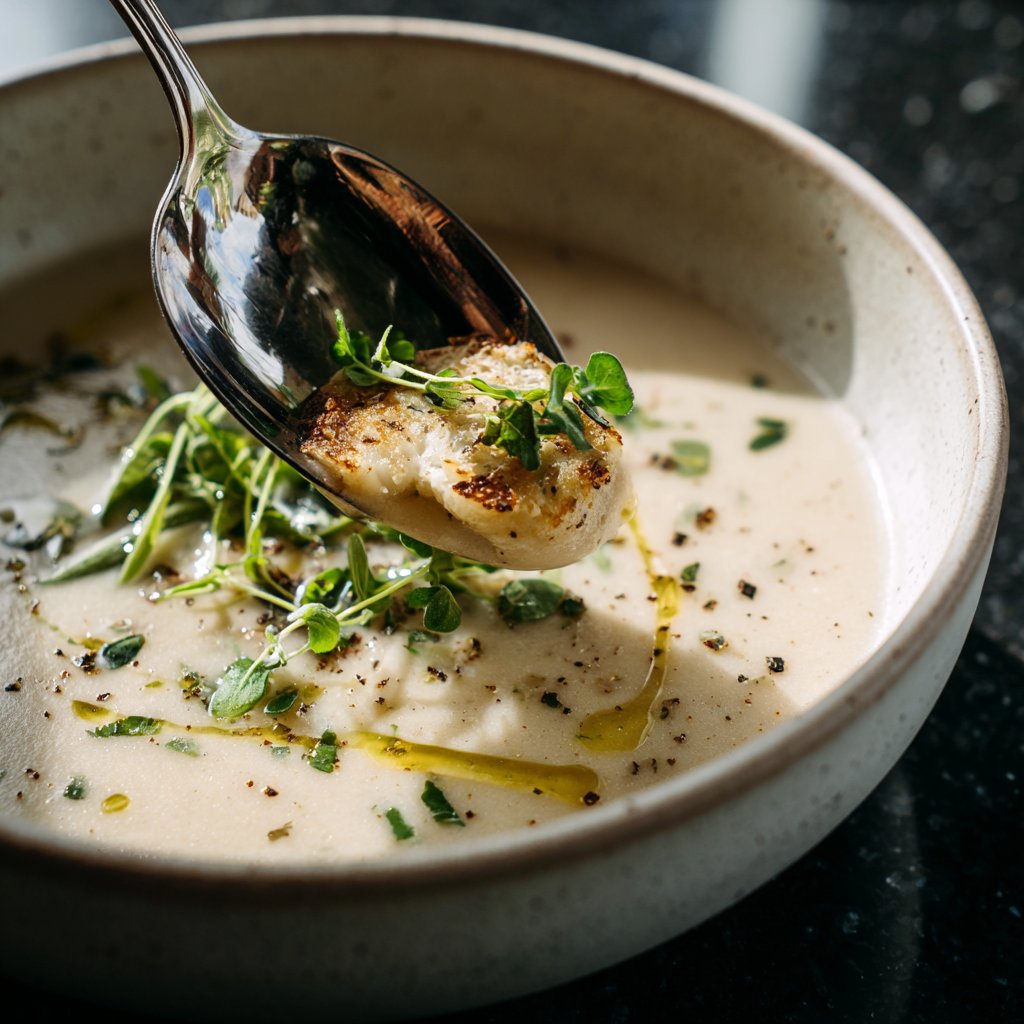 Blumenkohlsuppe ohne viel Aufwand
