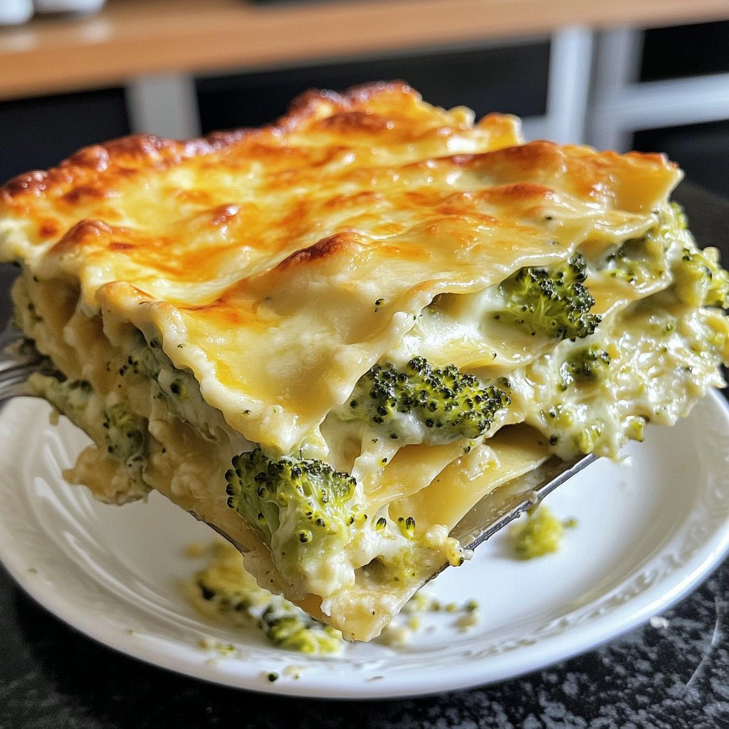 Lasagne mit Brokkoli