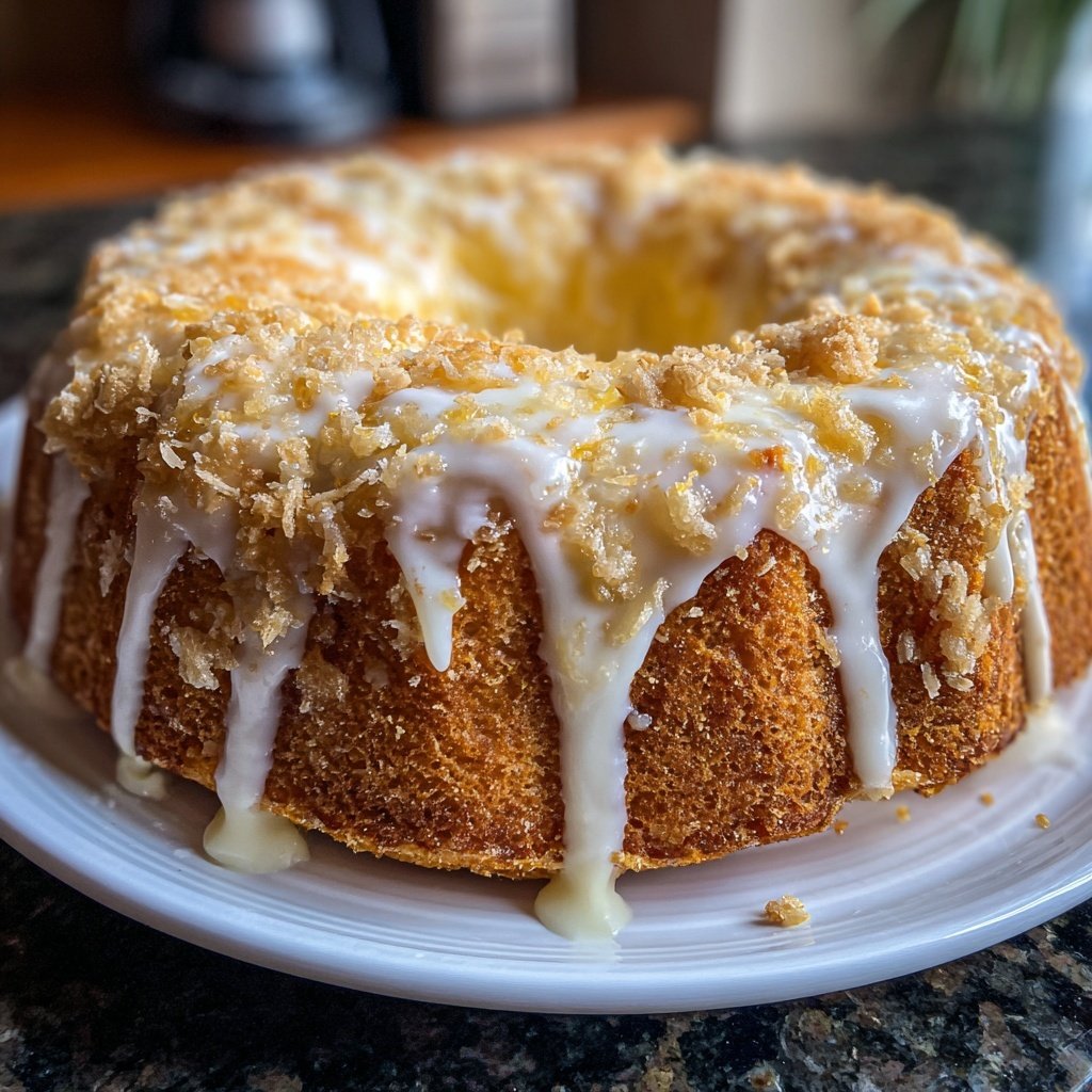 Zitronenkuchen mit Frischkäse