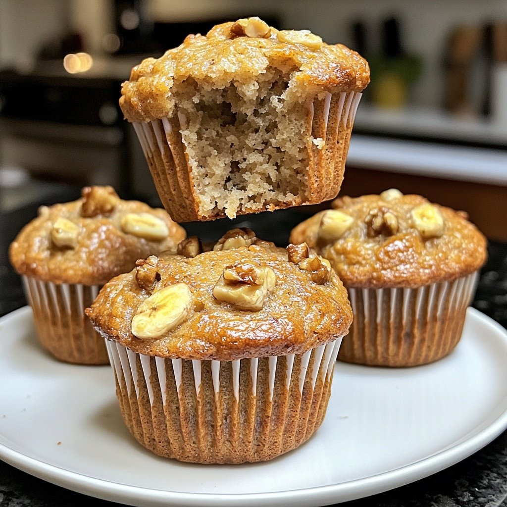 Bananenbrot Muffins