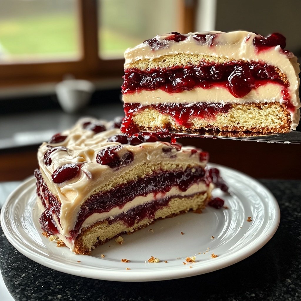 Lübecker Kirsch-Marzipan-Torte