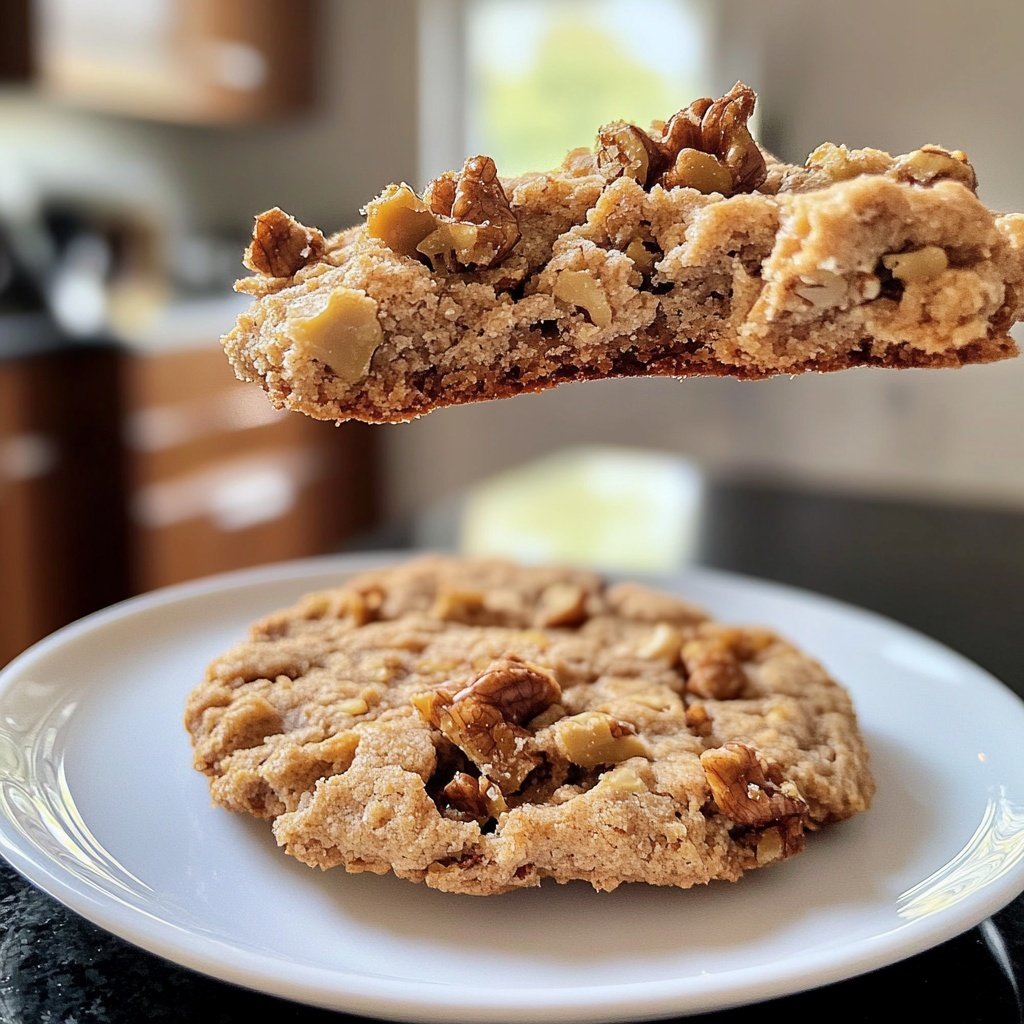 Haferflocken-Walnuss-Plätzchen