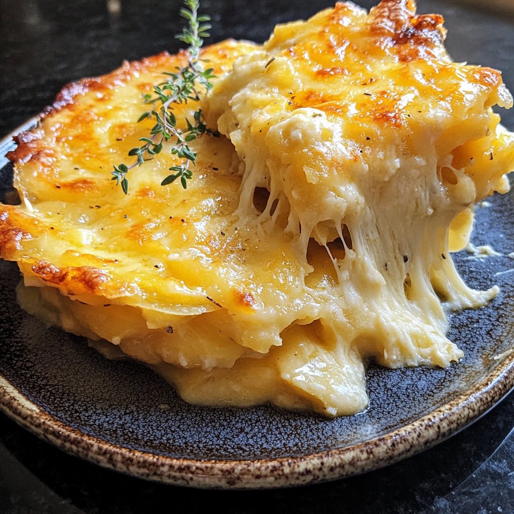 Kartoffelgratin mit Sahne
