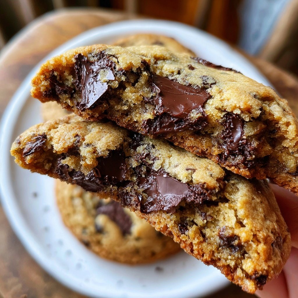 Cookies mit Zartbitterschokolade