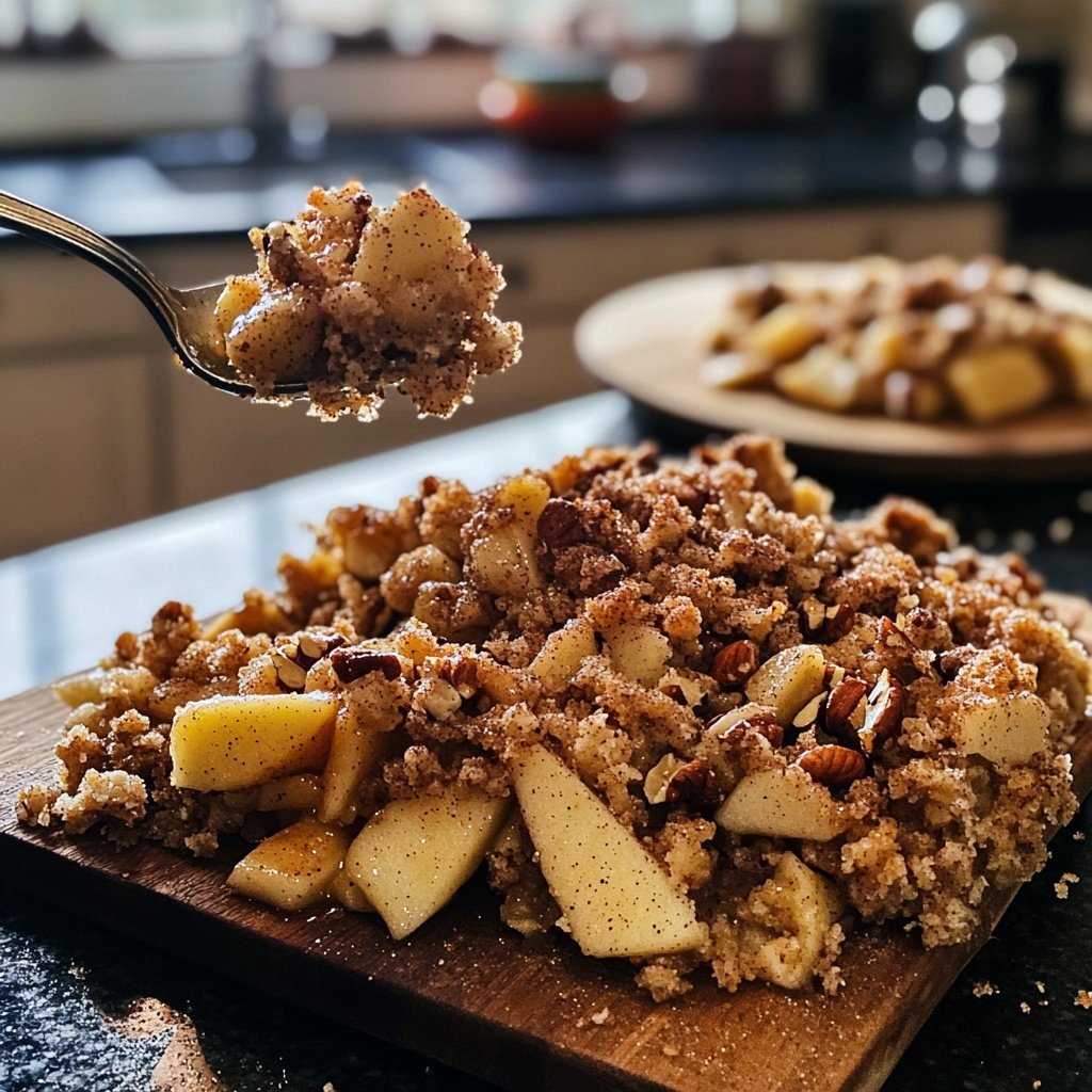 Weihnachtscrumble Rezept