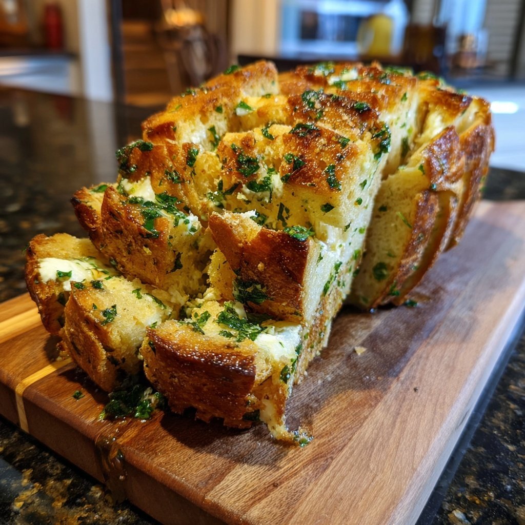 Zupfbrot Mit Kräutermargarine
