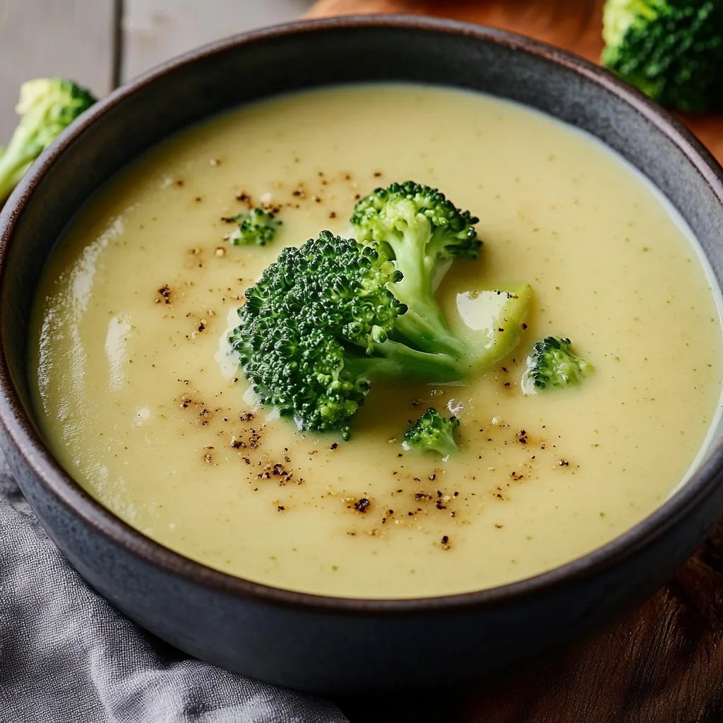 Cremige Brokkoli-Suppe