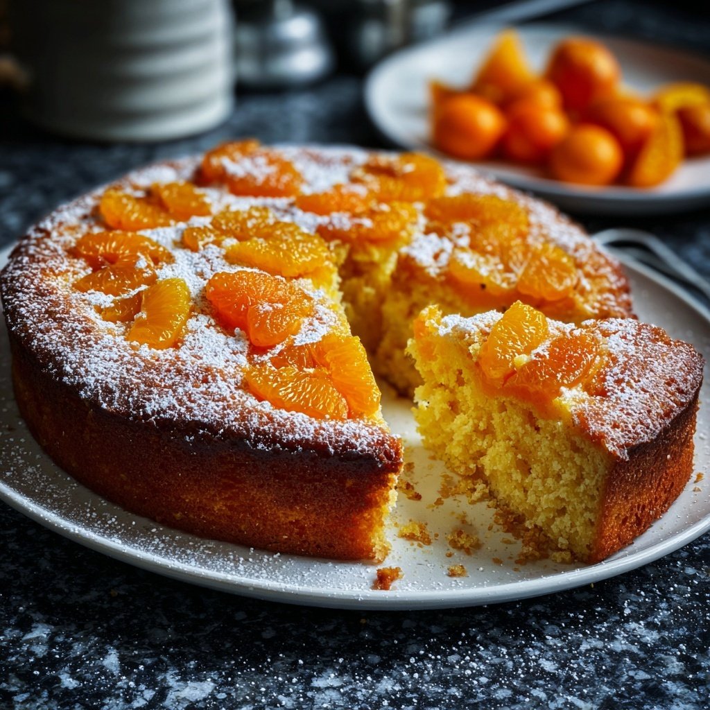 Karottenkuchen Mit Mandarinen