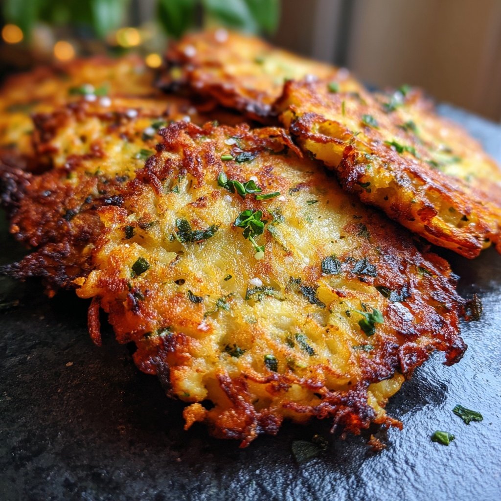 Blumenkohl Rösti Knusprig