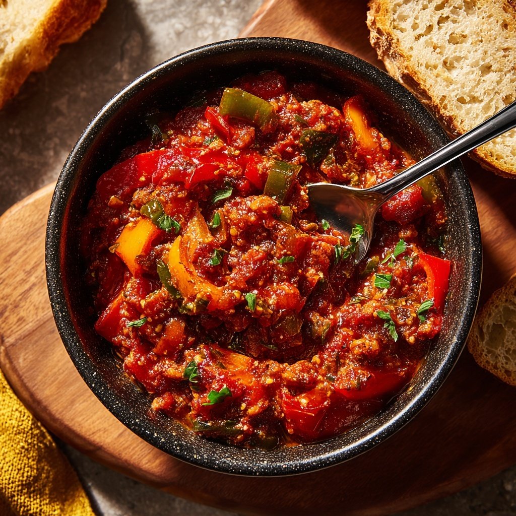 Chili sin Carne mit Paprika